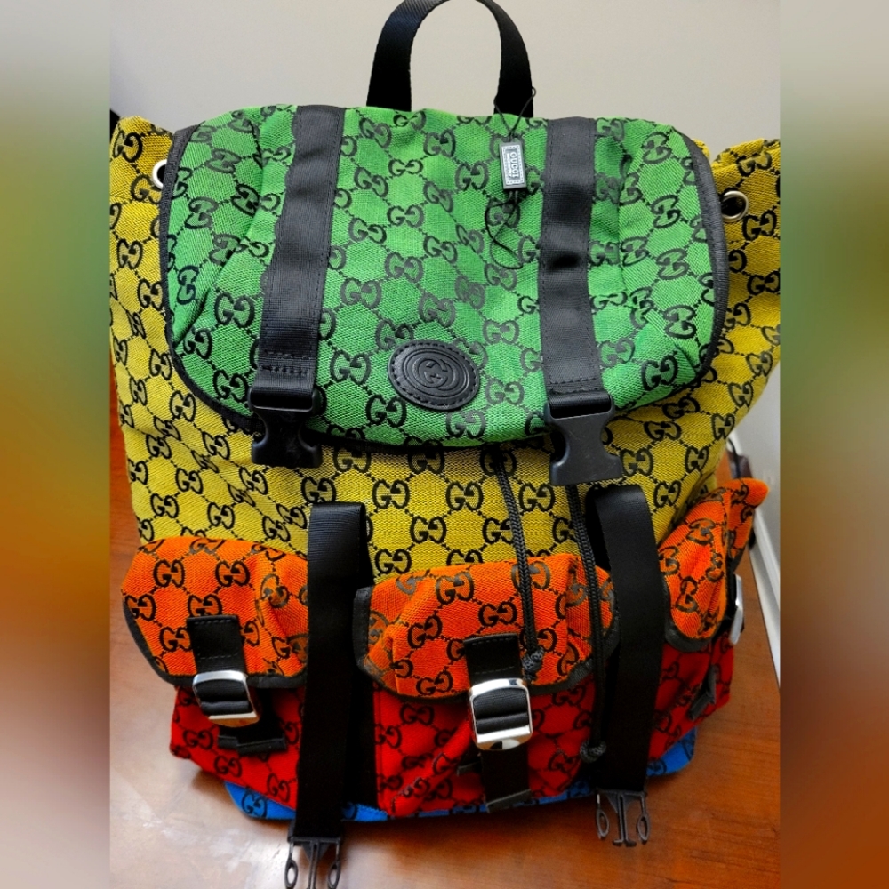 Gucci GG Multicolor Backpack